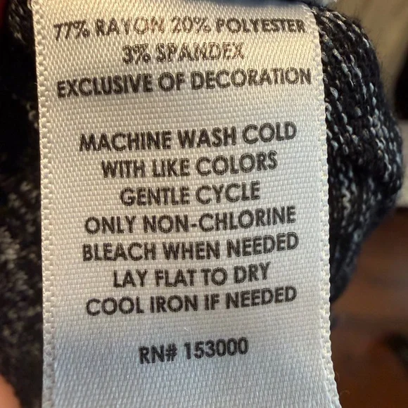 Ivory Ella Black and White Joggers - Picture 9 of 9